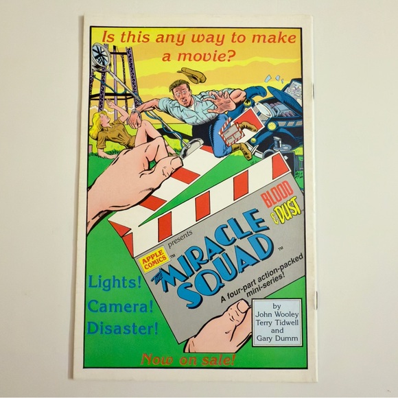 Eagle #22 - Apple Comics - 1989 Vintage Indie Comic Book - Picture 2 of 2